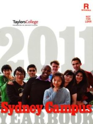 cover image of Taylors College Sydney Campus Yearbook 2011
